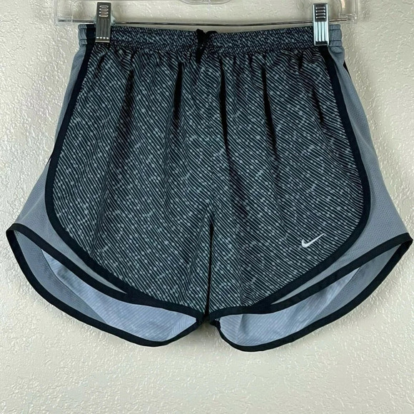 Nike Pants - Nike Shorts Women's Sz S Dri-Fit Wide Leg High Rise Drawstring Athletic Gray